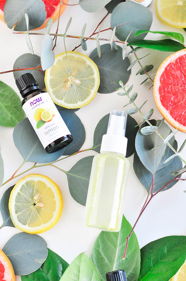 Natural Citrus DIY Bug Spray