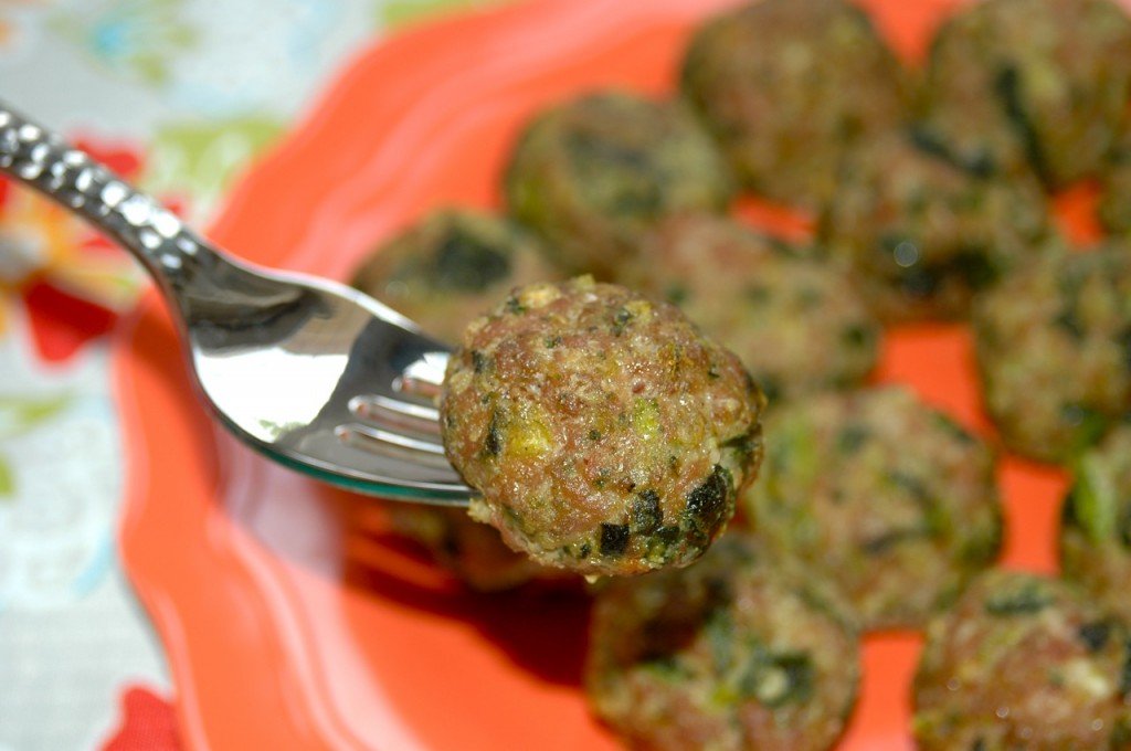 veal broccoli rabe mini meatballs