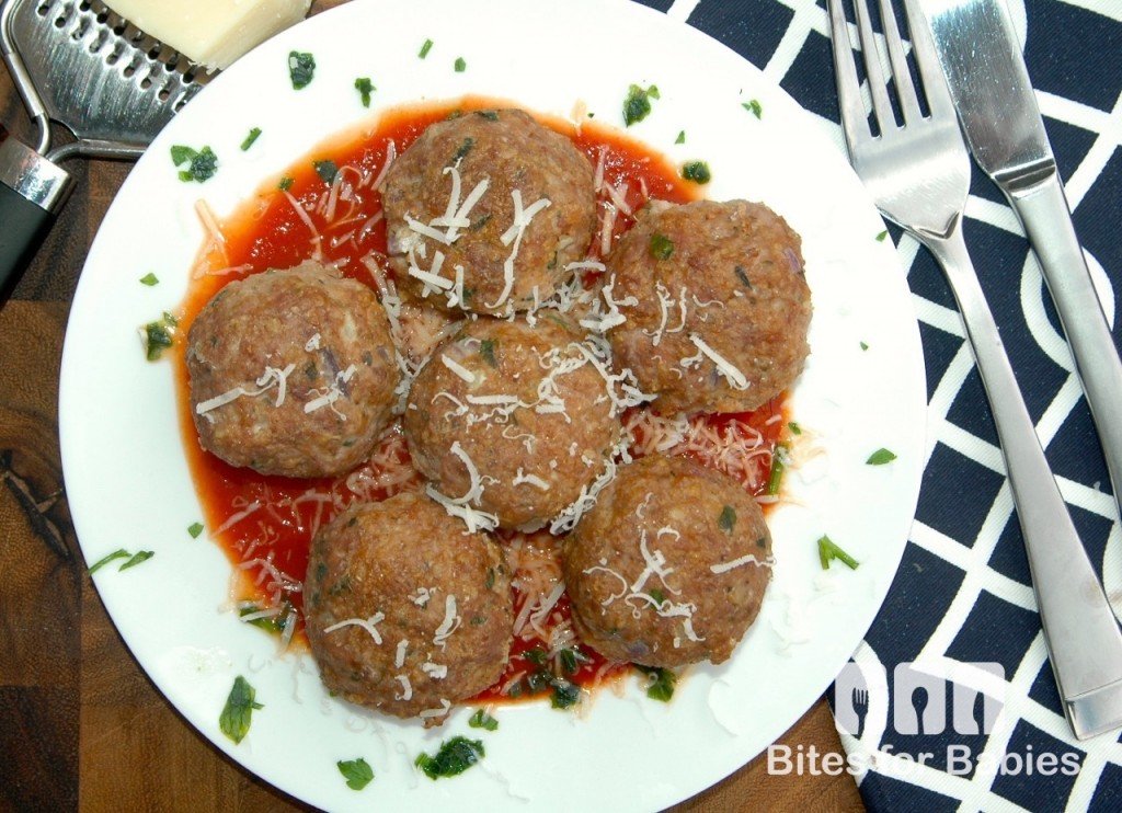 meatballs marinara