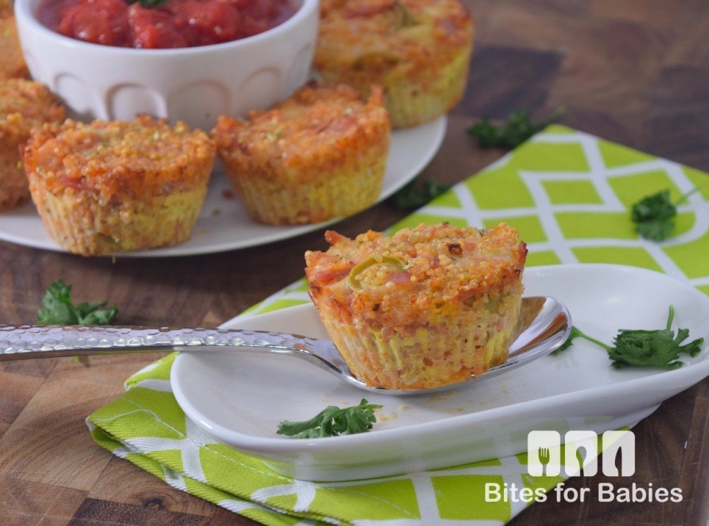 quinoa pizza muffins