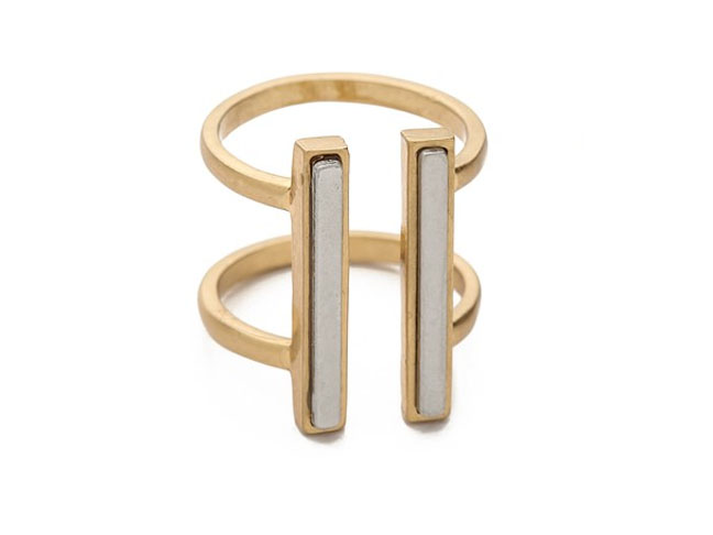 Madewell Double Time Ring