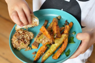 Kids love this healthy fish fingers recipe