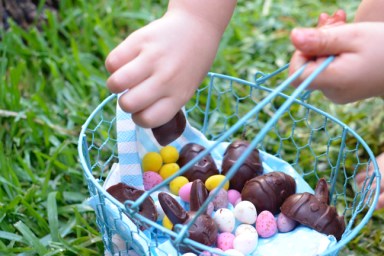 Homemade Chocolate Easter Eggs