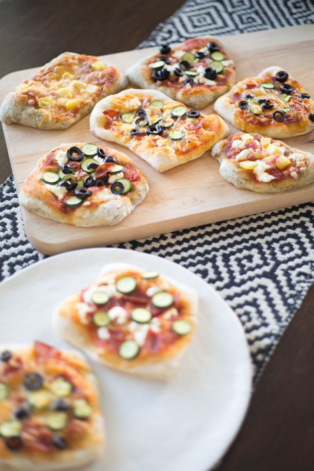 Parent & Kid Friendly Recipe: Mini Pizza Party