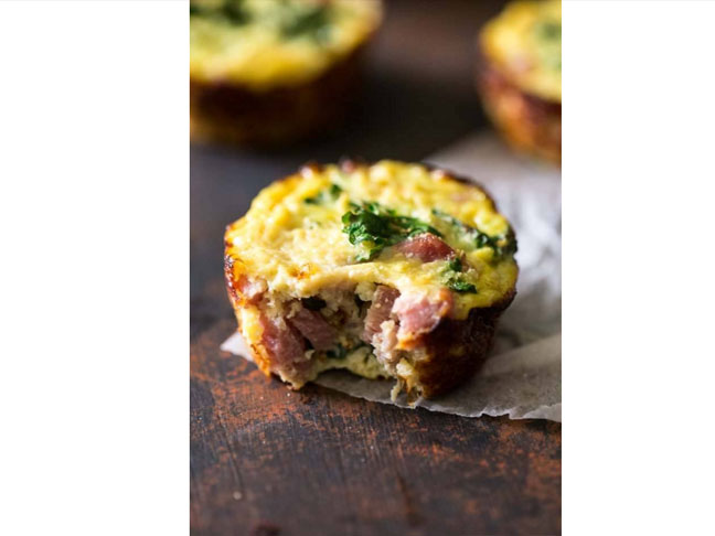 cauliflower rice muffins