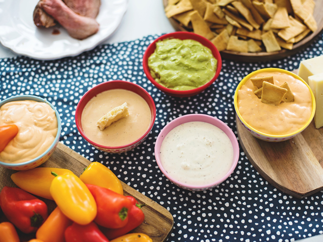 flavored dips for party