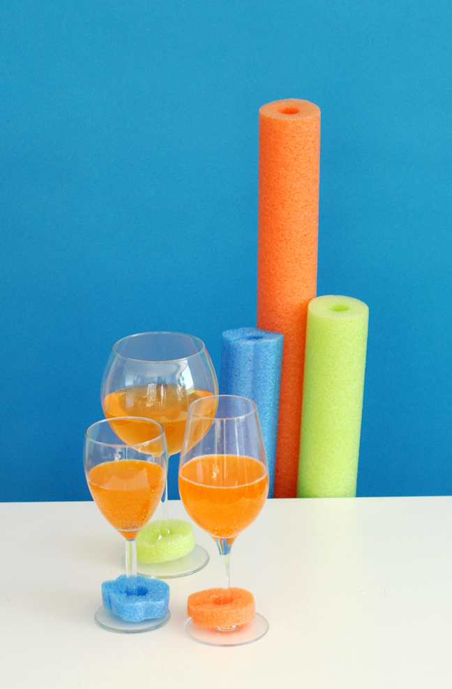 pool noodle drink markers