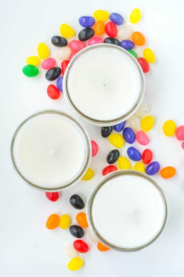 jelly bean candles