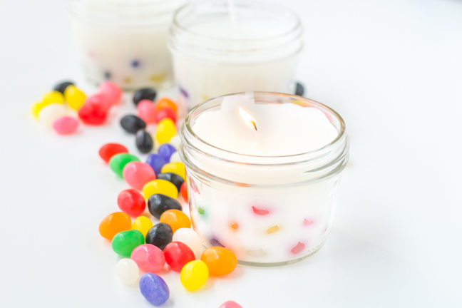 jelly bean candles