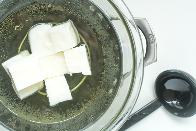 double boiler melting wax