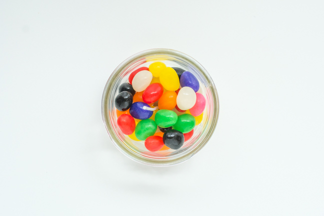 jar of jelly beans