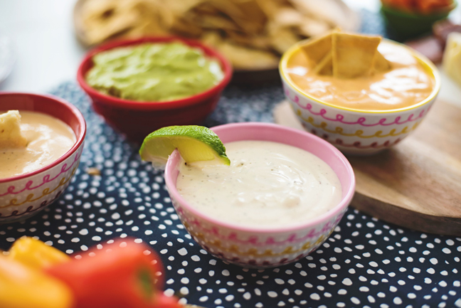 ranch dip with lime