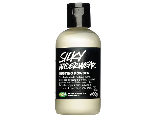 lush sikly underwear dusting powder