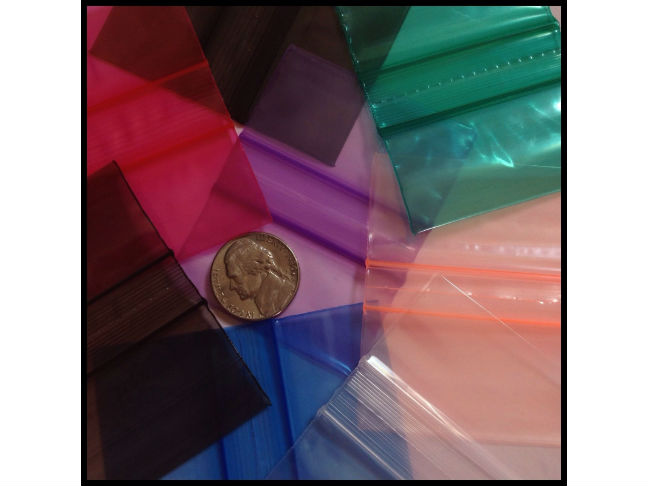 colorful ziplock bags nickel