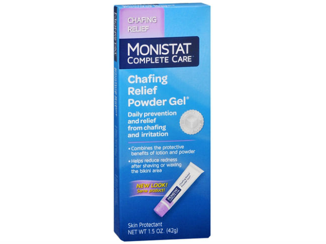 monistat chafing relief powder gel