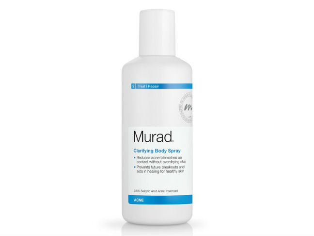 murad clarifying body spray