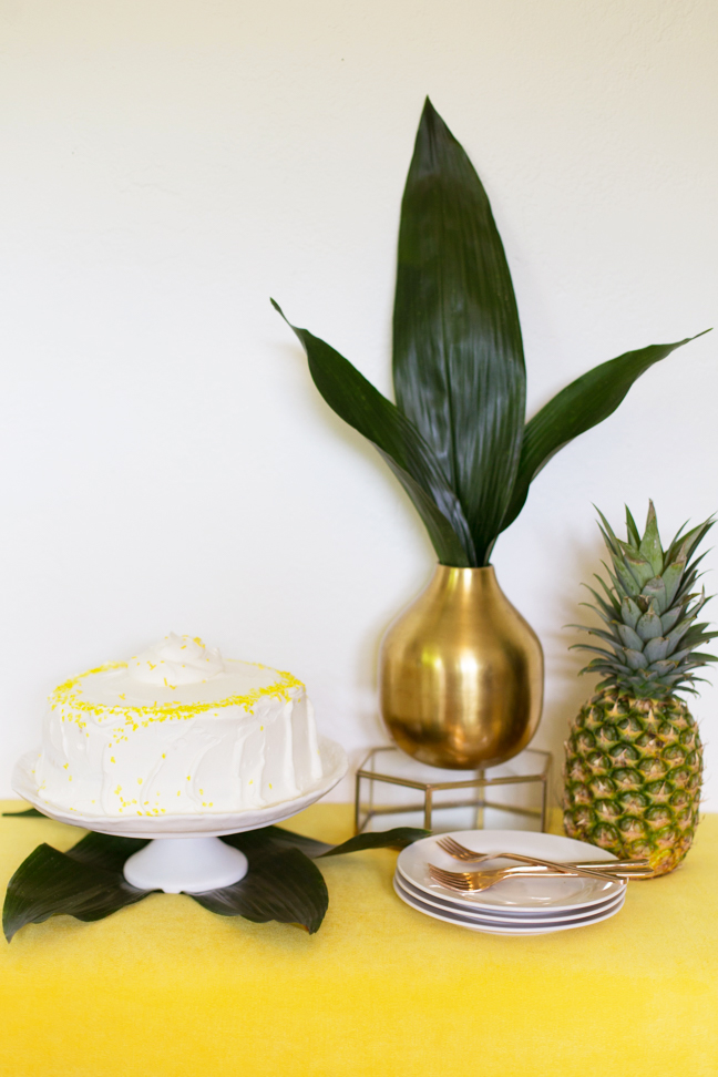 pineapple ice cream cake