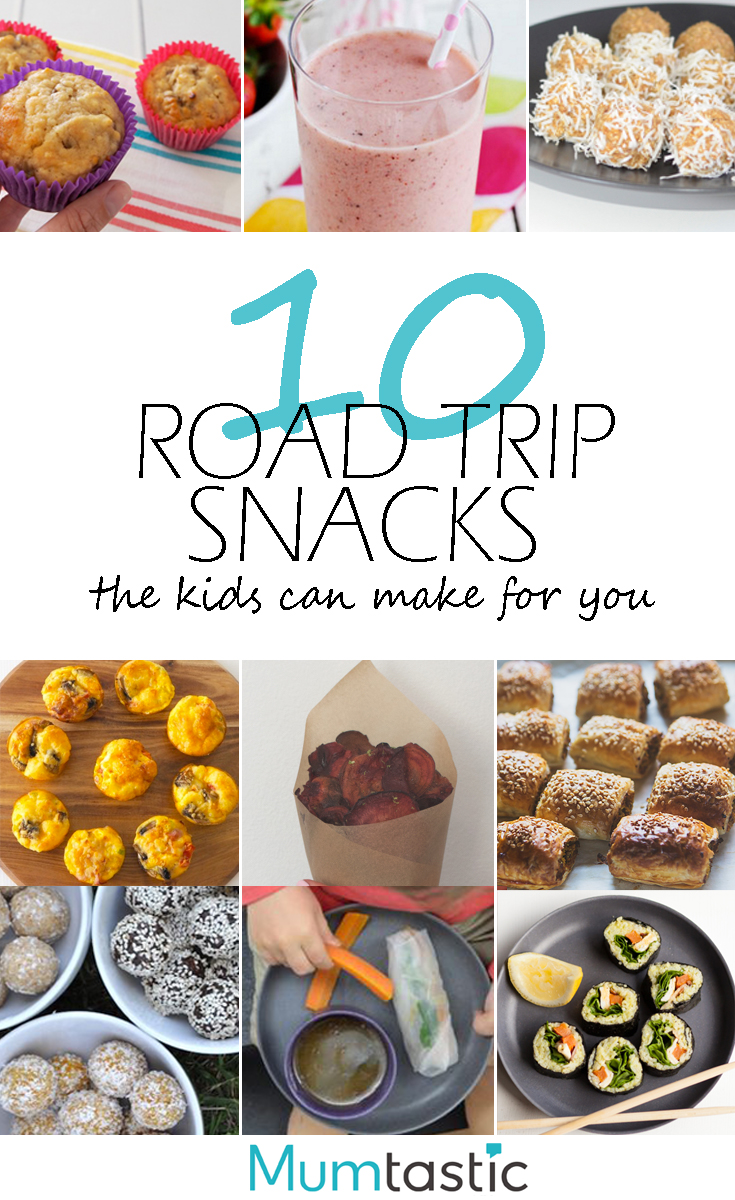 10 Road Trip Snack the Kids Can Make Themselves