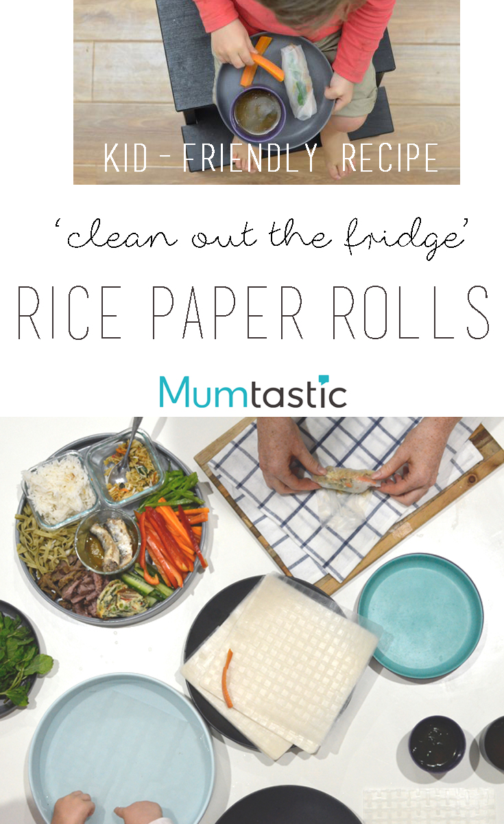 Rice paper rolls recipe