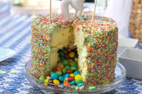 How to make a pinata cake - using shop-bought sponges