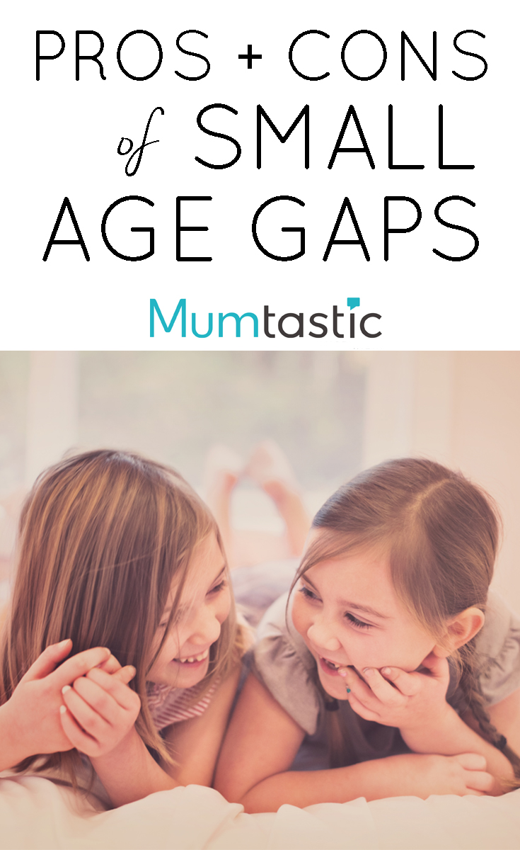 The pros and cons of small age gaps