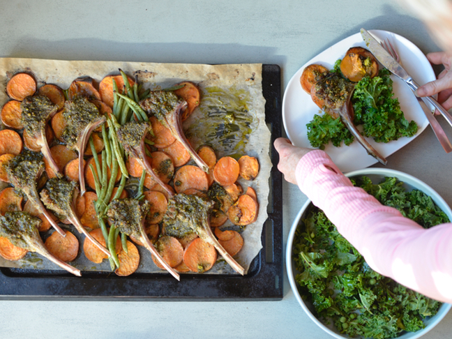 One-Tray Lamb Bake Recipe