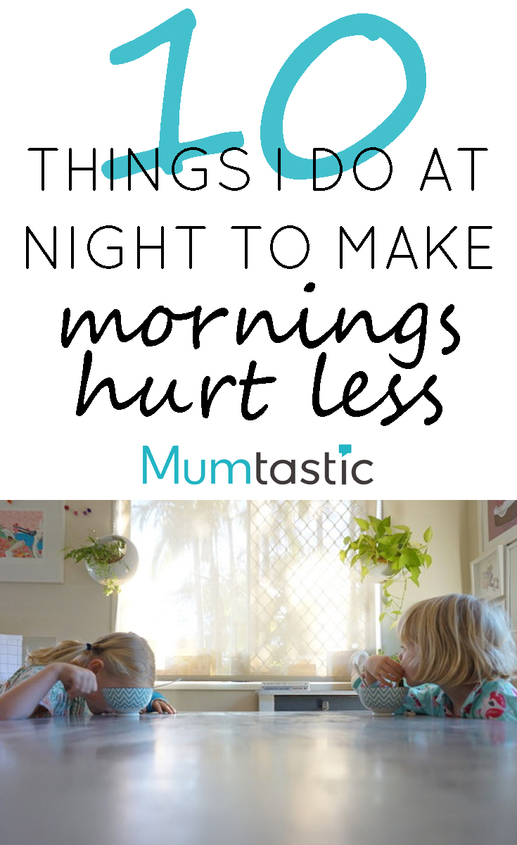 10 Things I Do at Night to Make Mornings Hurt Less
