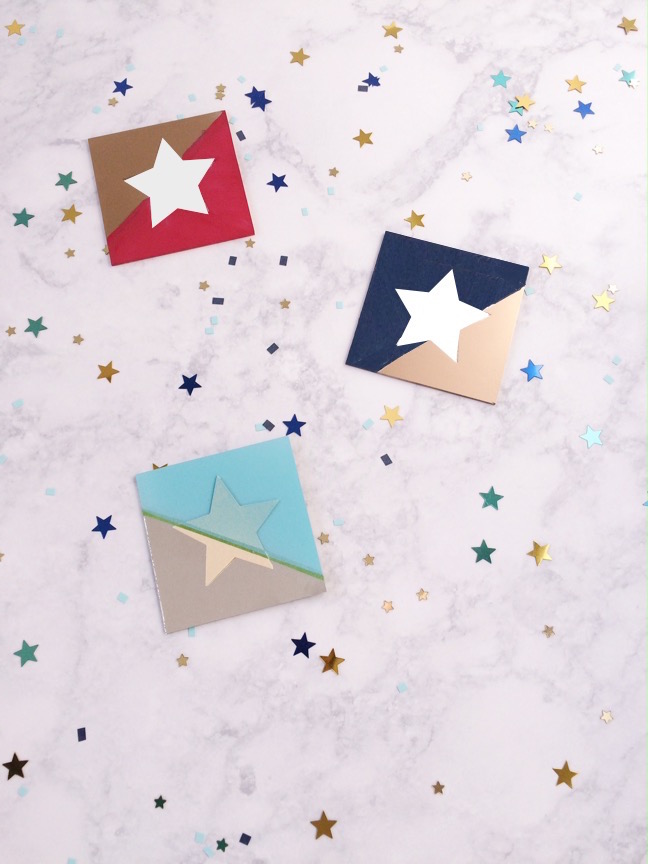DIY Mirrored 4th of July Star Coasters | Shauna Younge