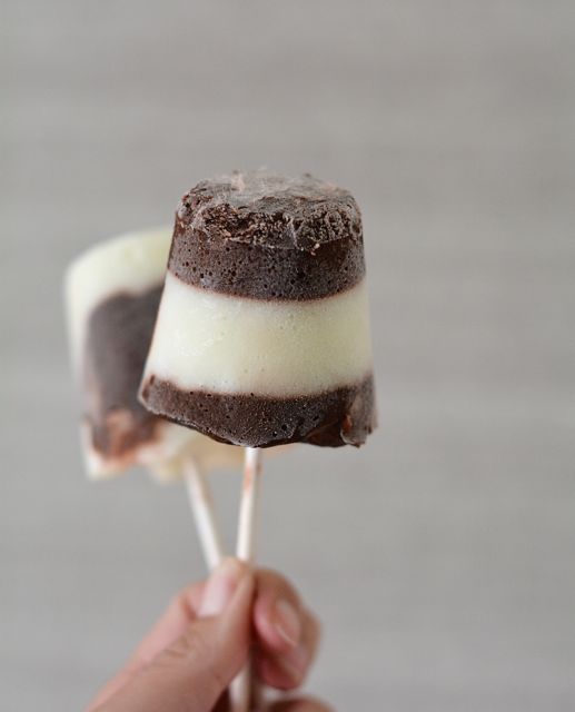 Layered Fudge Pops