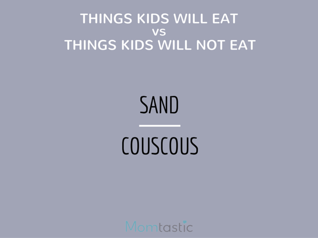 Things Kids Will Eat vs Things Kids Will Not Eat is a funny list for every mom who can relate Parenting humor on @ItsMomtastic by @letmestart
