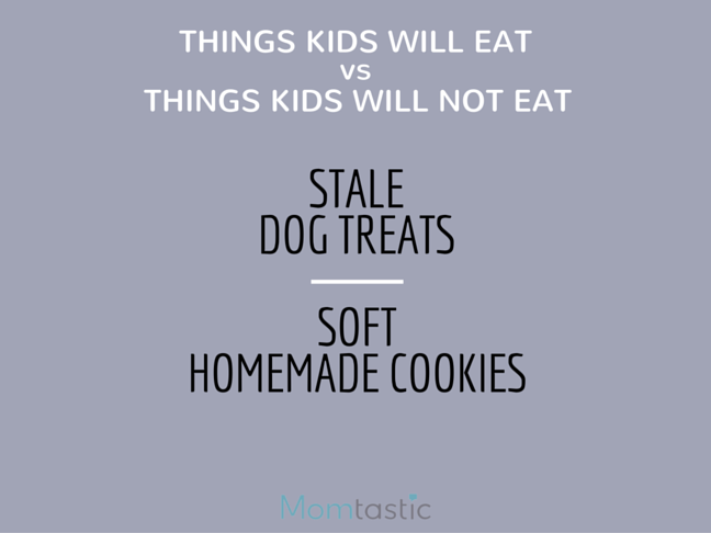 Things Kids Will Eat vs Things Kids Will Not Eat is a funny list for every mom who can relate Parenting humor on @ItsMomtastic by @letmestart