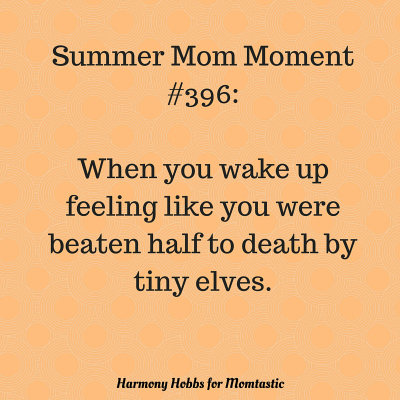 Summer Mom Moment