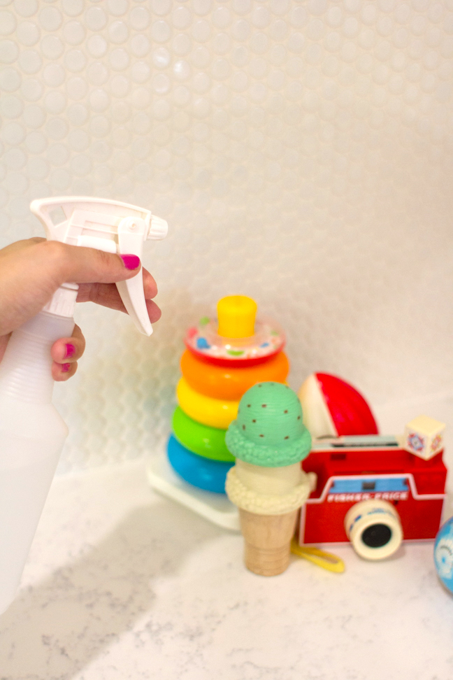 This Easy To Make Nontoxic Toy Cleaner