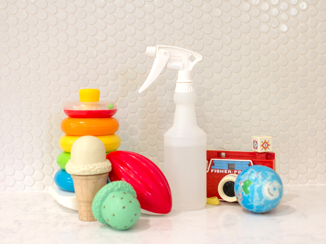 This Easy To Make Nontoxic Toy Cleaner