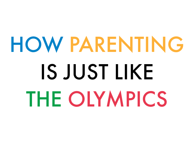How Parenting Is Just Like the Olympics on @ItsMomtastic by @letmestart | The Olympic Games in Rio 2016 parenting humor for mom and family