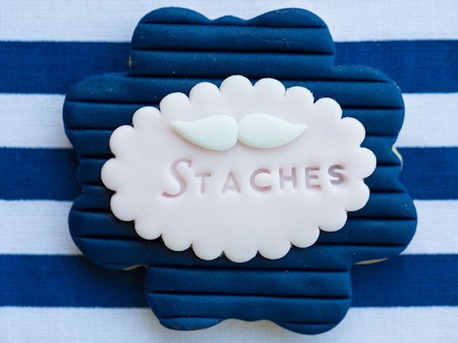 custom-cookie-staches-lashes-baby-shower-gender-reveal-dessert-gold-pink-blue