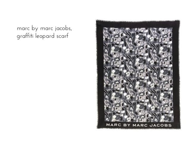marc by marc jacobs leopard scarf_opt