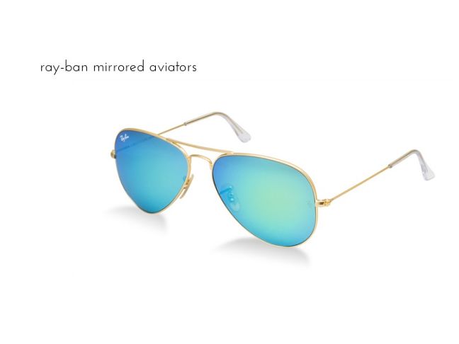 ray-ban mirrored aviators_opt