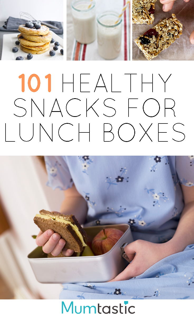101 Nutritious snacks for the lunch box