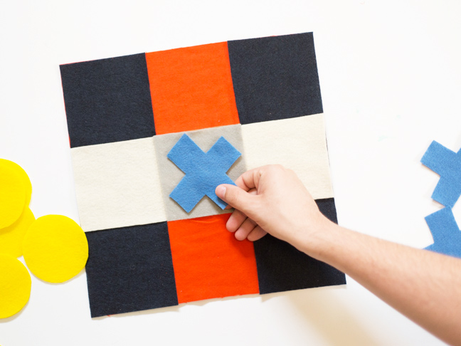 Easy DIY Felt Tic-Tac-Toe Board - How To Run A Home Daycare