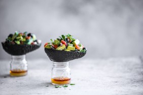 Mexican Avocado And Blueberry Salsa Boats