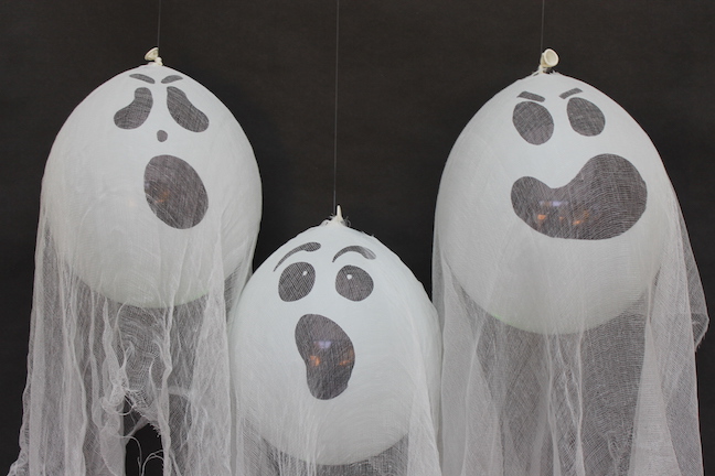 halloween ghost balloons