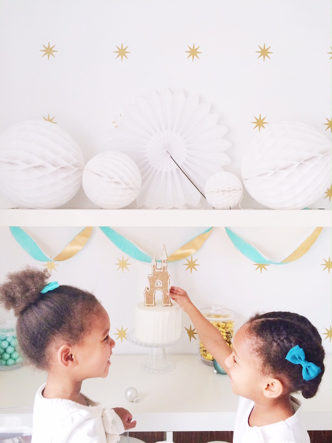 DIY Cinderella's Gingerbread Castle Cake Topper | Shauna Younge