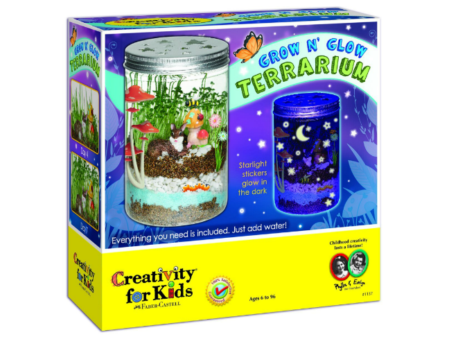 Gifts for the Kids Who Love Dolls and All the Fun That Comes with Them on @ItsMomtastic | Holiday Gift Guide featuring the Glow and Grow Terrarium