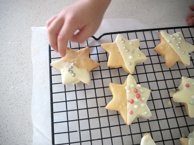 Shortbread Stars for Christmas