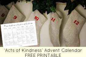 The Ultimate 'Acts of Kindness' Advent Calendar - Free Printable