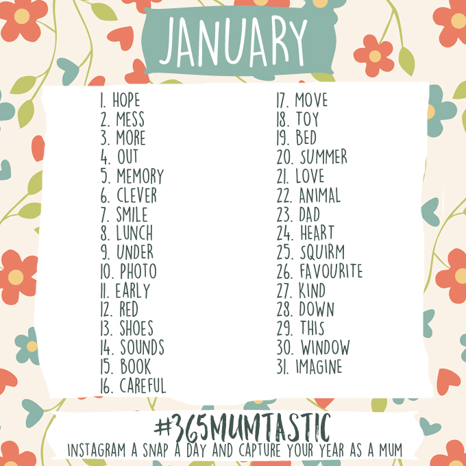January - #365Mumtastic