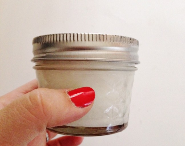 finished all-natural stretch mark cream