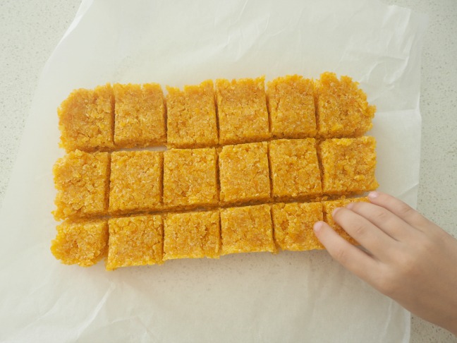 2 Ingredient Apricot and Coconut Slice
