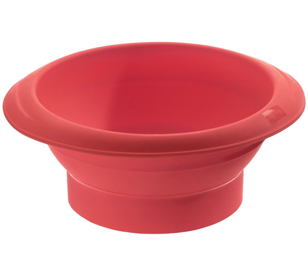 red silicone chocolate melter